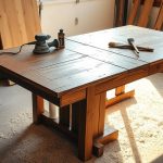 refinishing a wooden table
