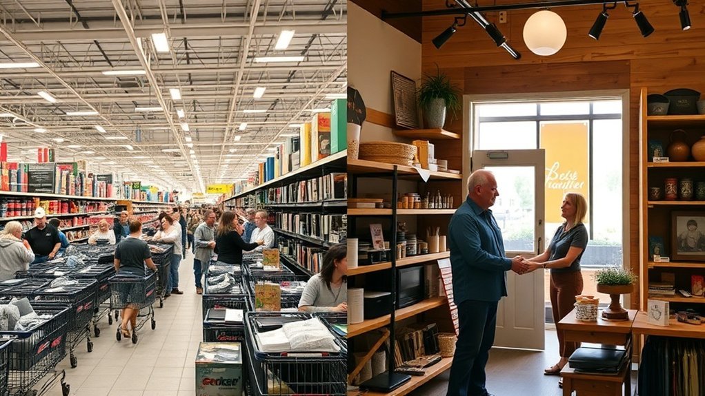 shopping trends comparison augusta