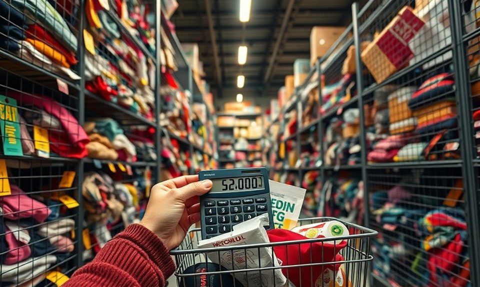 bin store shopping savings